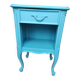 Chevet vintage style Louis XV peint en bleu