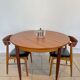 Table ronde extensible en teck