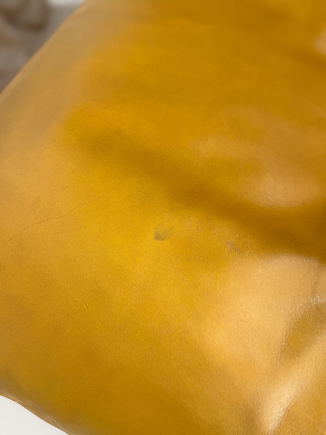 Vintage leather armchair