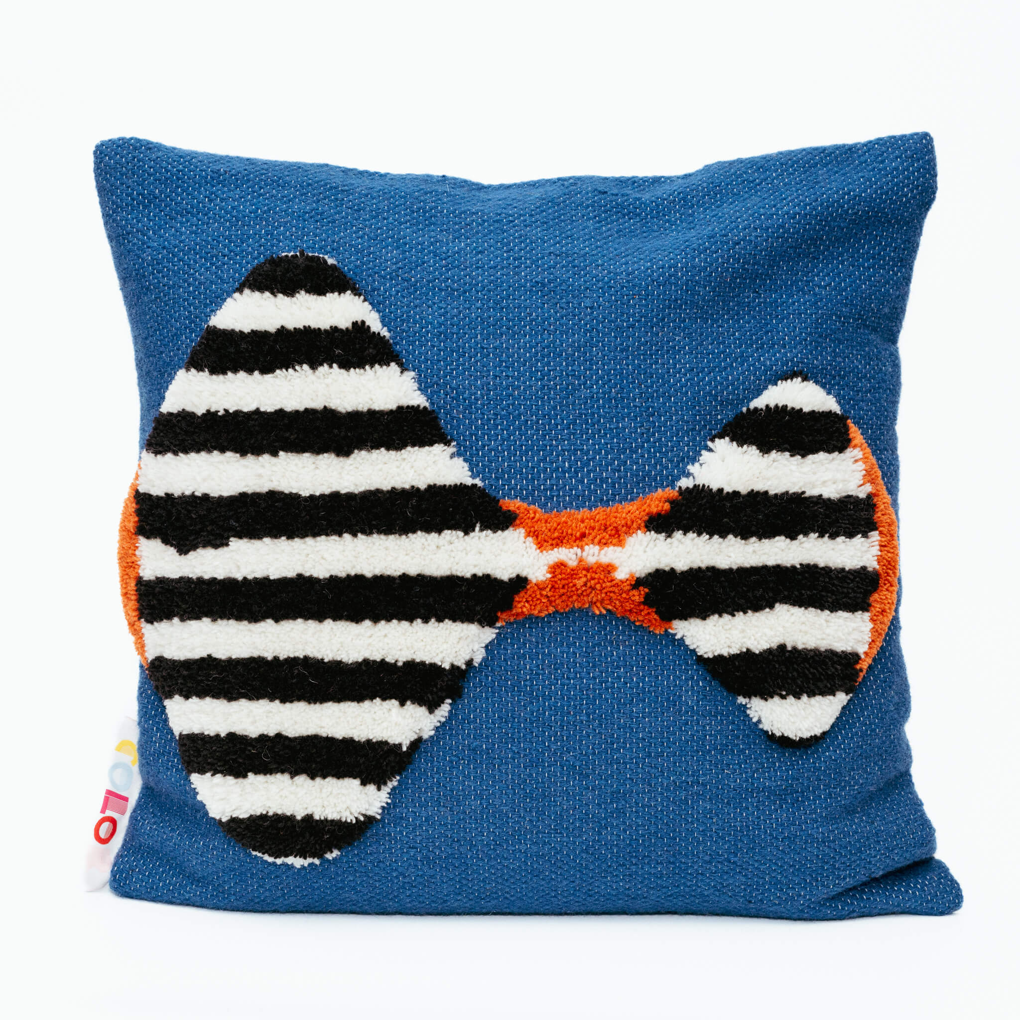 Handmade wool cushion cover time laps 45 x 45 cm