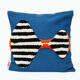 Handmade wool cushion cover time laps 45 x 45 cm