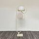 Harvey Guzzini floor lamp Space Age with marble base 1970s design
