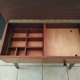 Furniture with work design compass feet