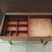 Furniture with work design compass feet