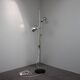 Adjustable double spotlight floor lamp "Stanislav Indra Chrome", Czechoslovakia