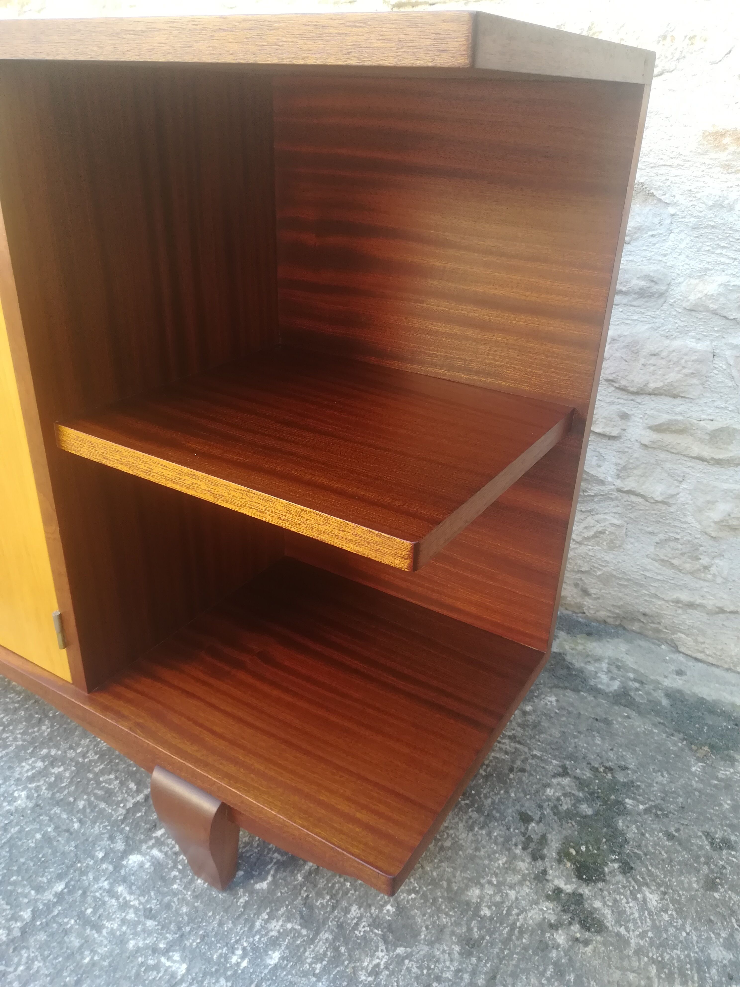 Vintage two-door enfilade