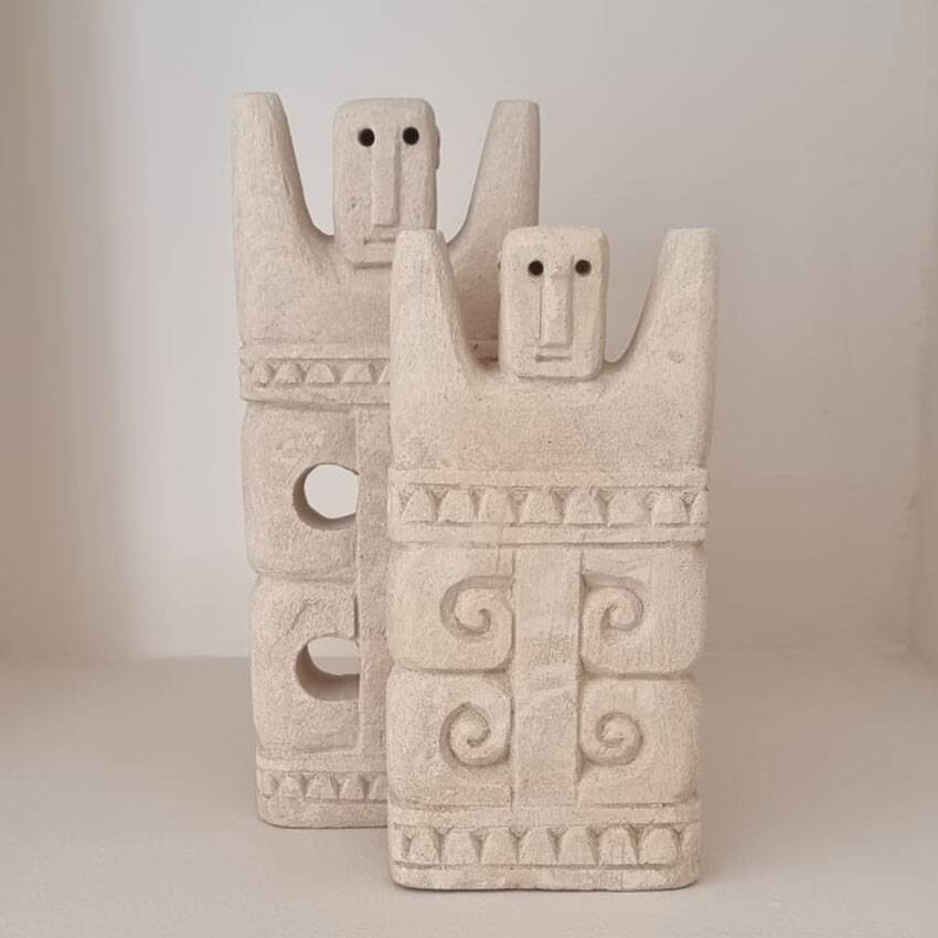 Large stone statue Sumba, Indonesia