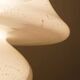 Mushroom table lamp in Murano glass by Manifattura di Murano, 1970s.