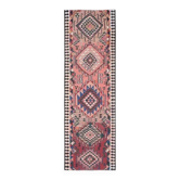 Tapis couloir en laine et coton fait main Oushak turc des années 1970, 93x305.