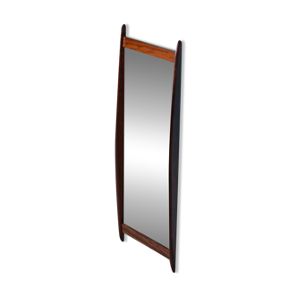 Scandinavian teak mirror from the 1960s.