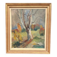 Original Swedish Oil on Panel – “Tree” by Bo Alnerud – Dated 1947 – Vintage
