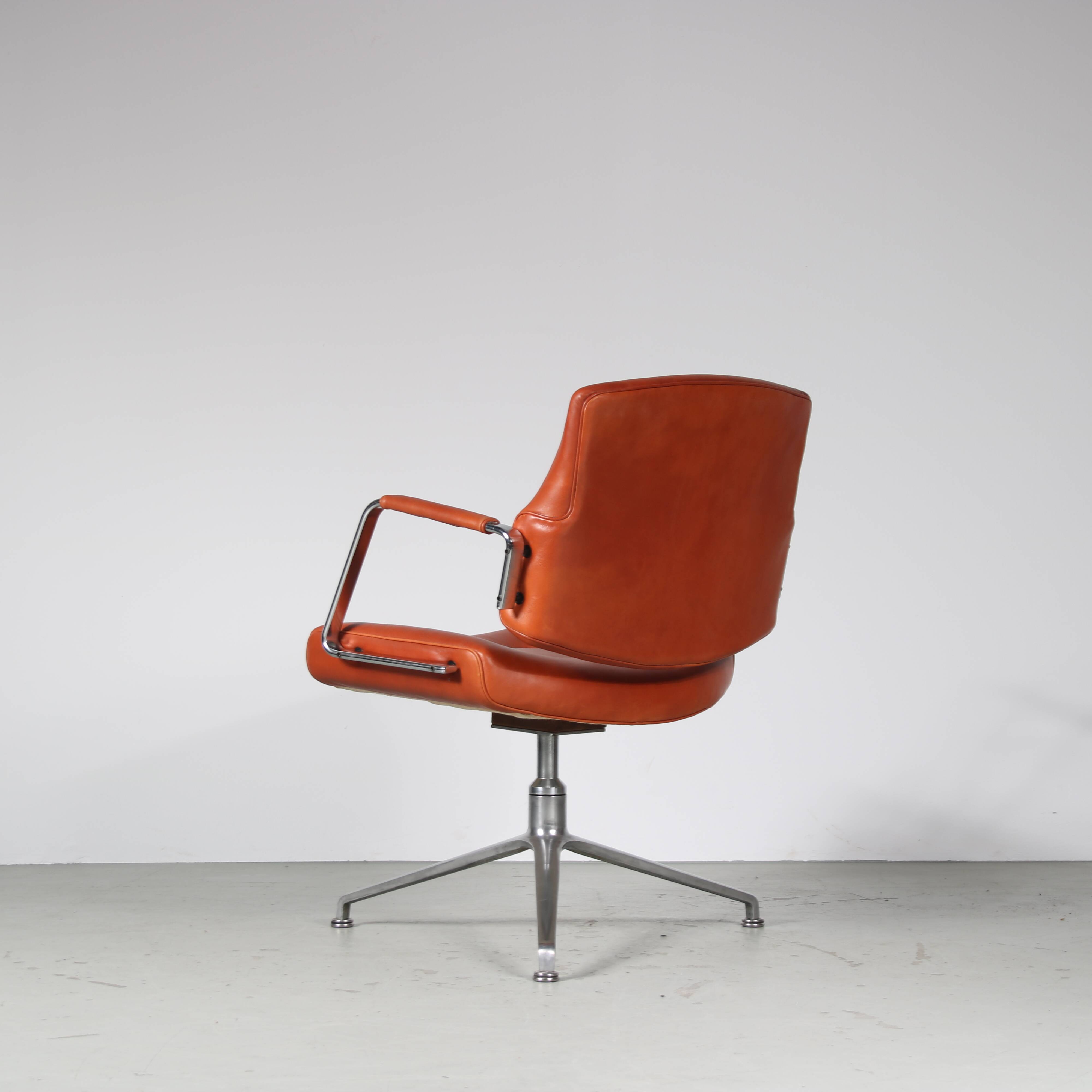 Chair by Preben Fabricius & Jorgen Kastholm for Kill International, Denmark 1970