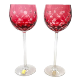 2 verre en cristal - nachtmann