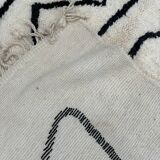 Large Beni ourain Berber carpet