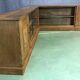 The 1940s oak corner Cabinet
