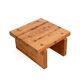 Roland Wilhelmsson coffee table model "Bamse" 1973 in solid pine.