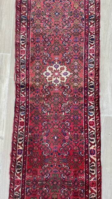 Tapis de couloir oriental époque Art déco