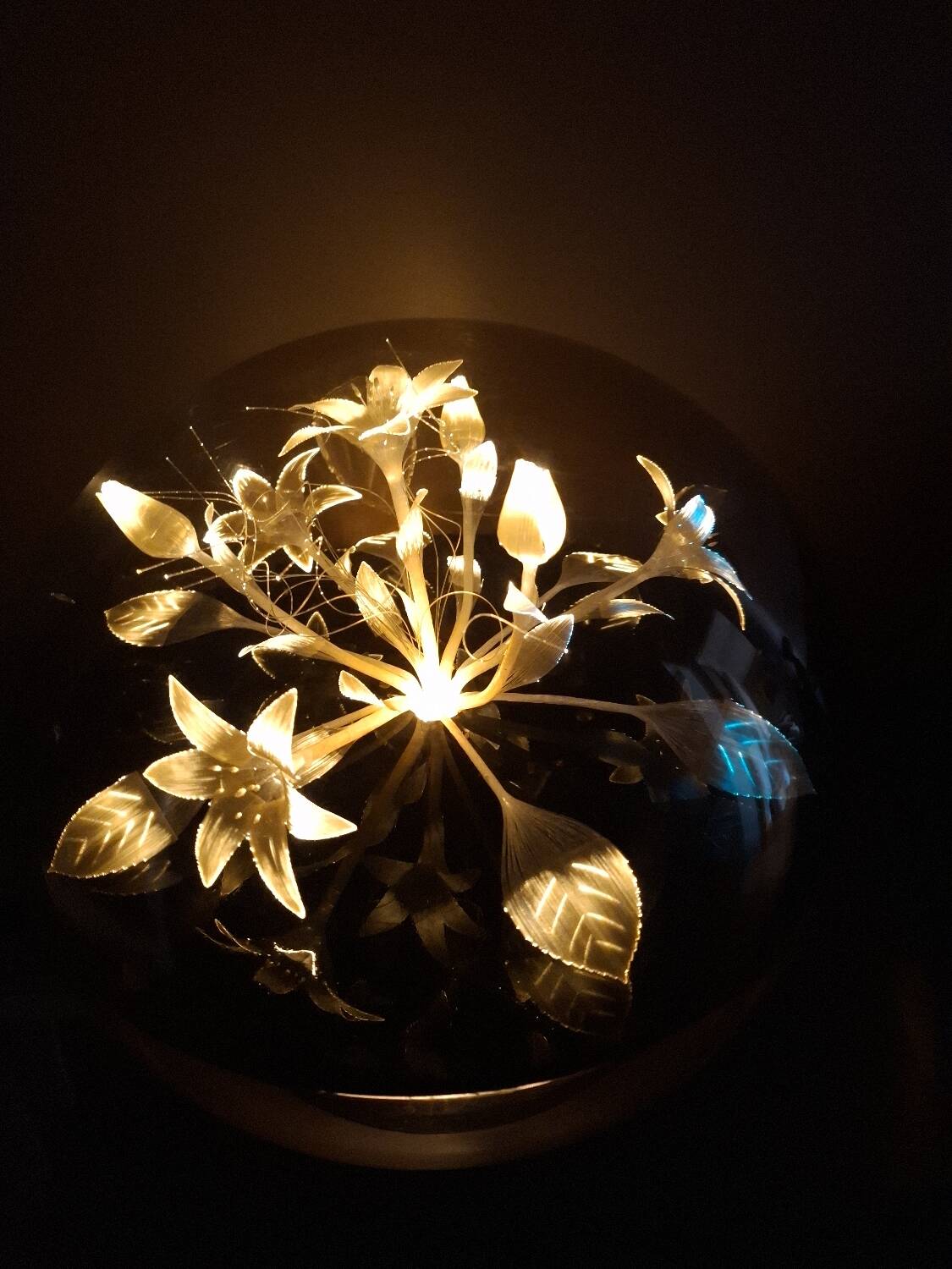 Vintage 1970s space age lamp