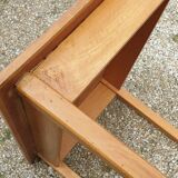 Seventies solid beech table