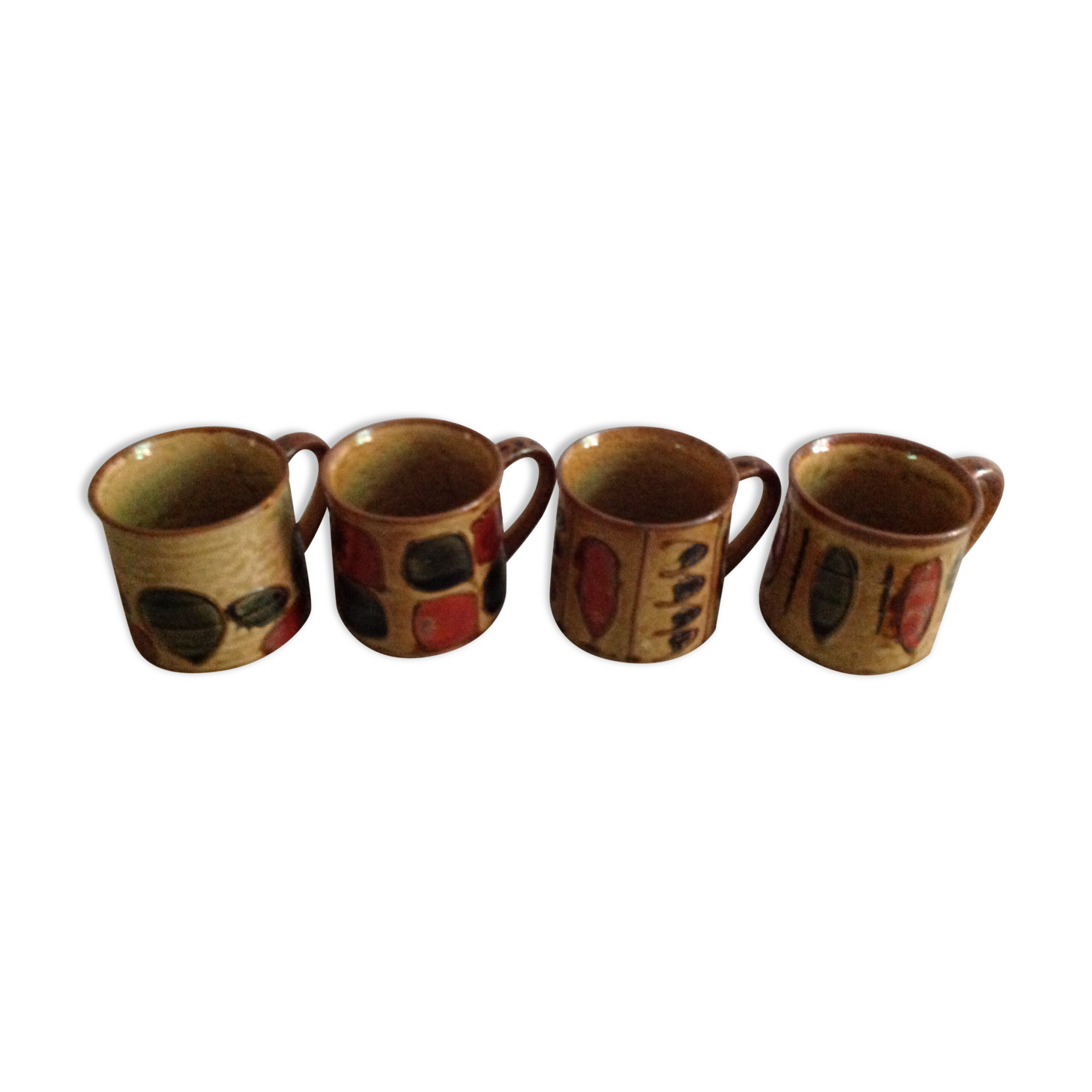 Lot de 4 mugs