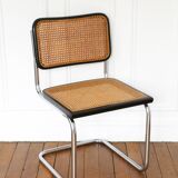 Cesca B32 Breuer Chair Made in Italy - Reupholstered seat cane