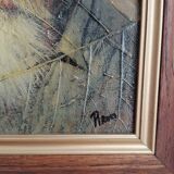 Portrait "Old Man with a Pipe"