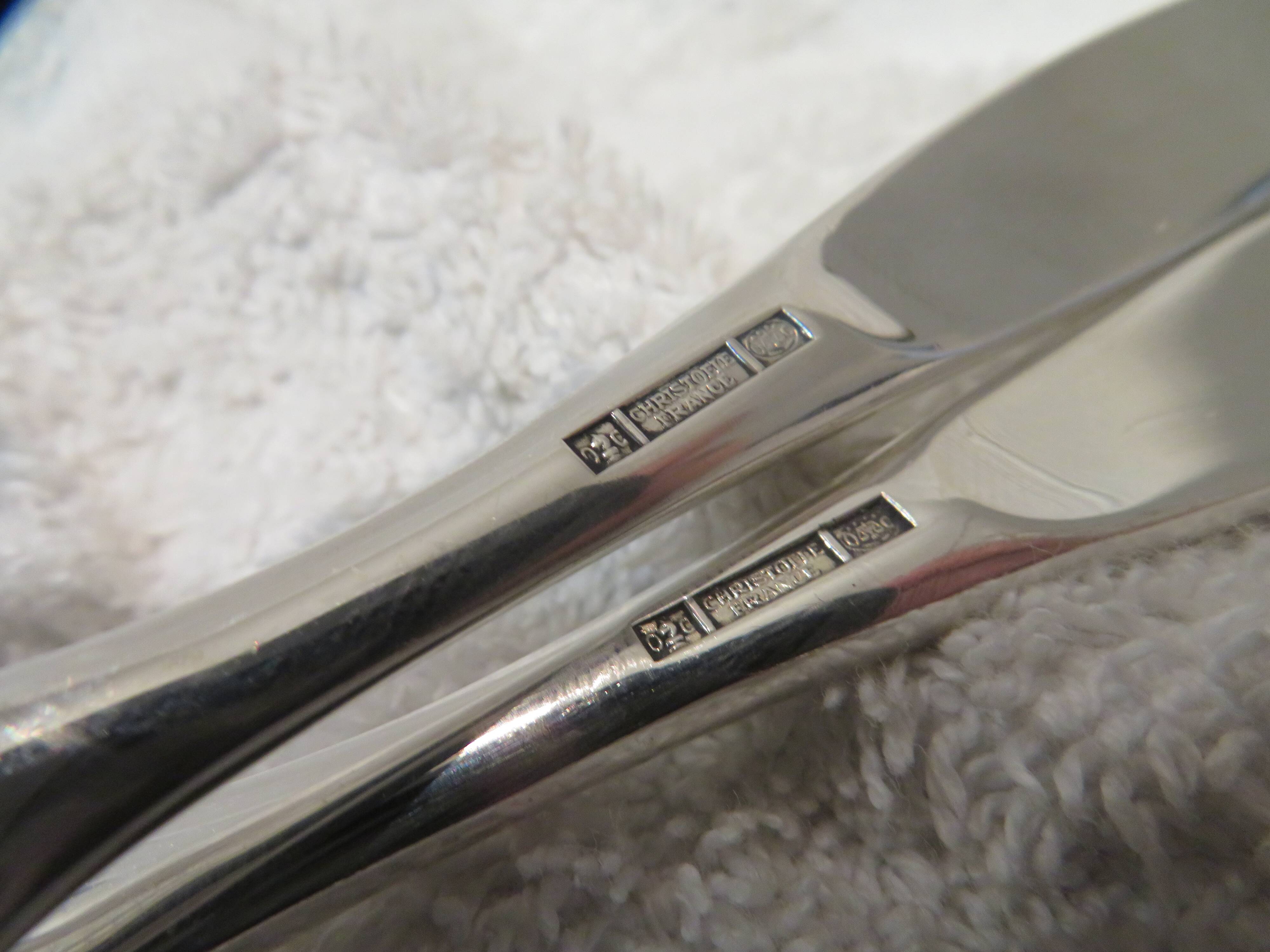 Christofle Duo 2-piece silver-plated fish serving set