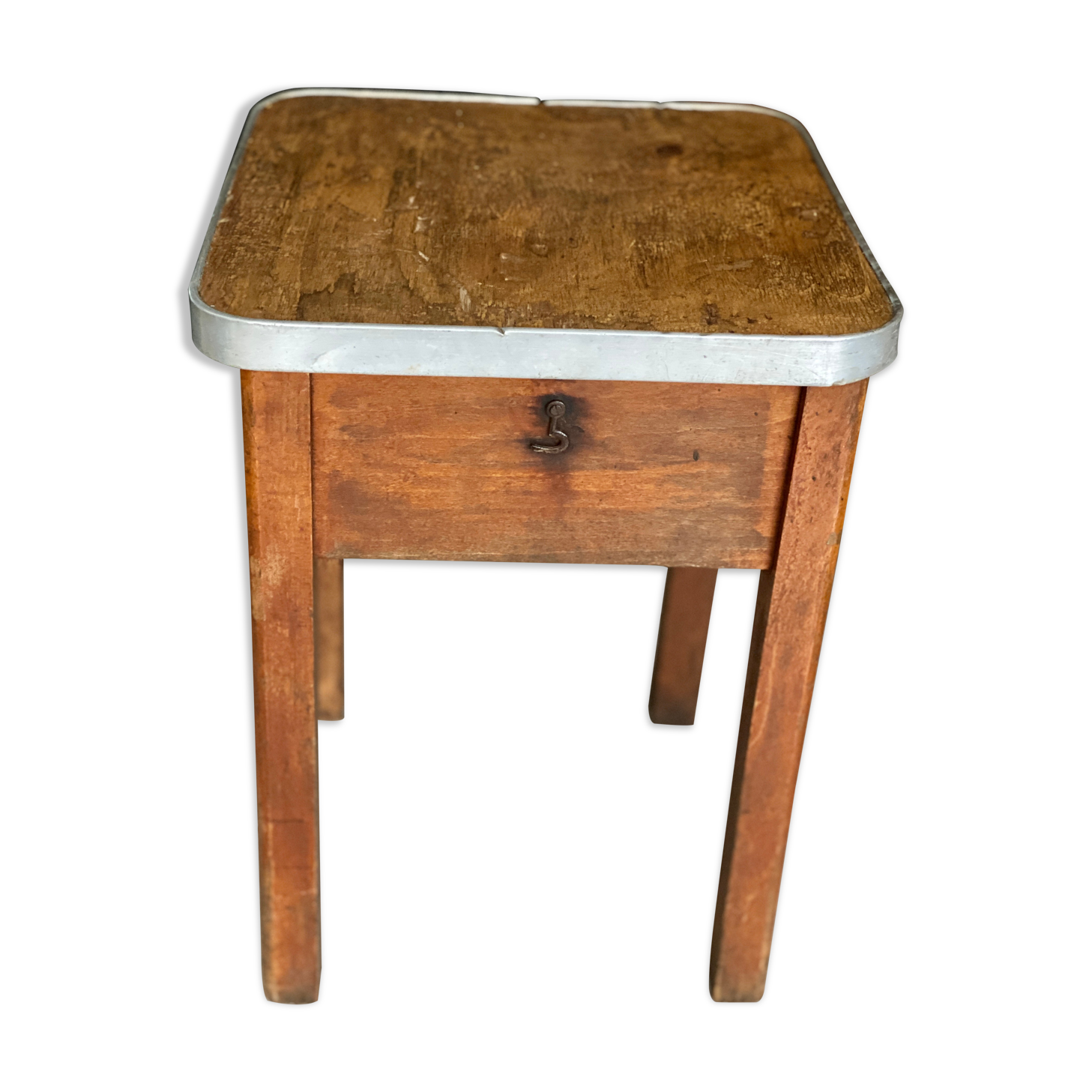 Wooden chest stool