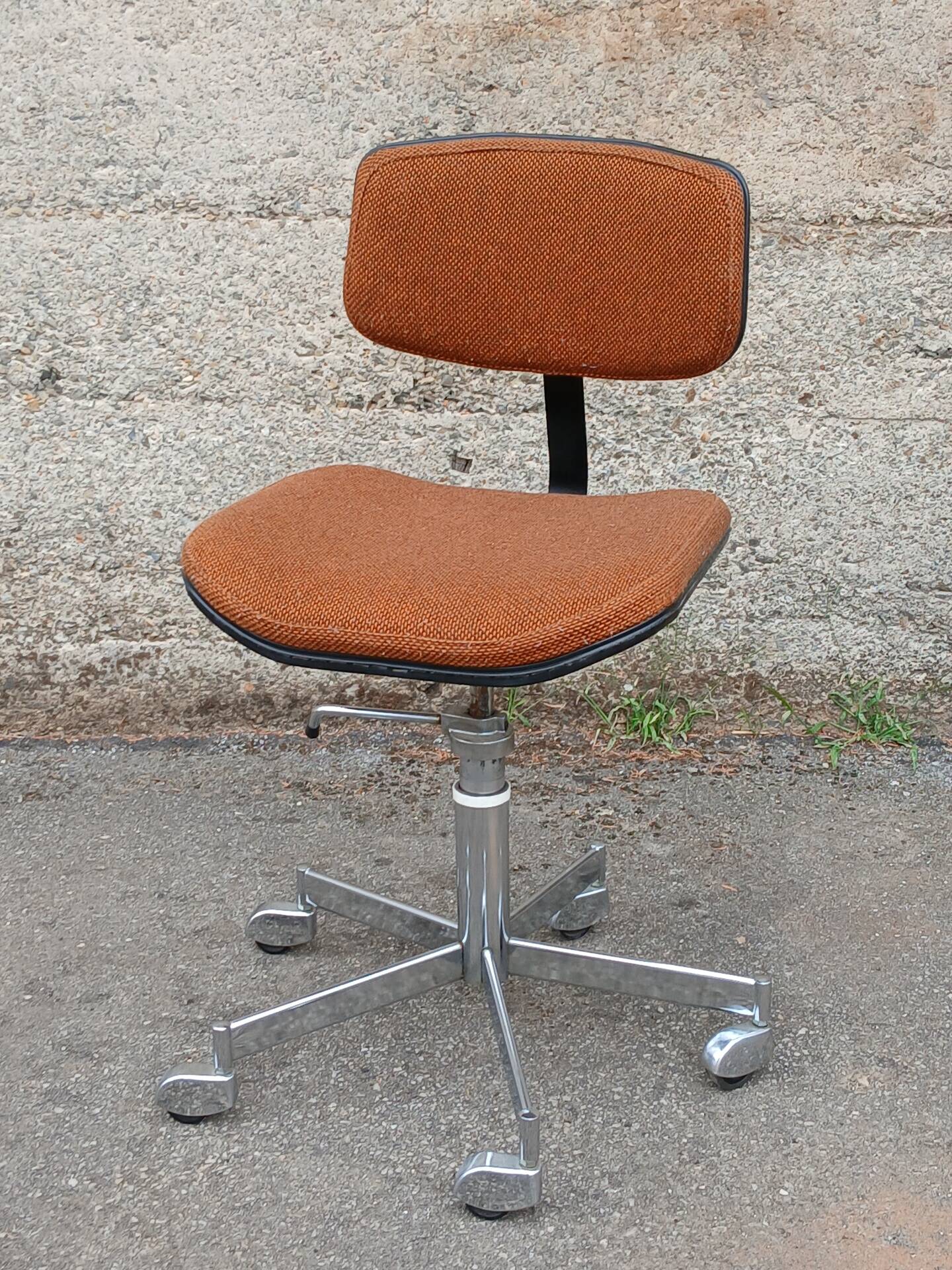 Chaise de bureau réglable Strafor, années 70