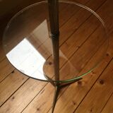 Brass standing ashtray