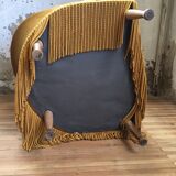 Fauteuil crapaud jaune