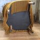 Fauteuil crapaud jaune