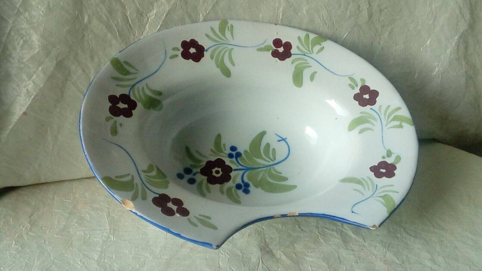 St clement barber earthenware beard dish late 19th century