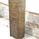 Large metal cabinet with flaps, Strafor or Ronéo style