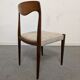 Set of 6 Danish chairs from the 70