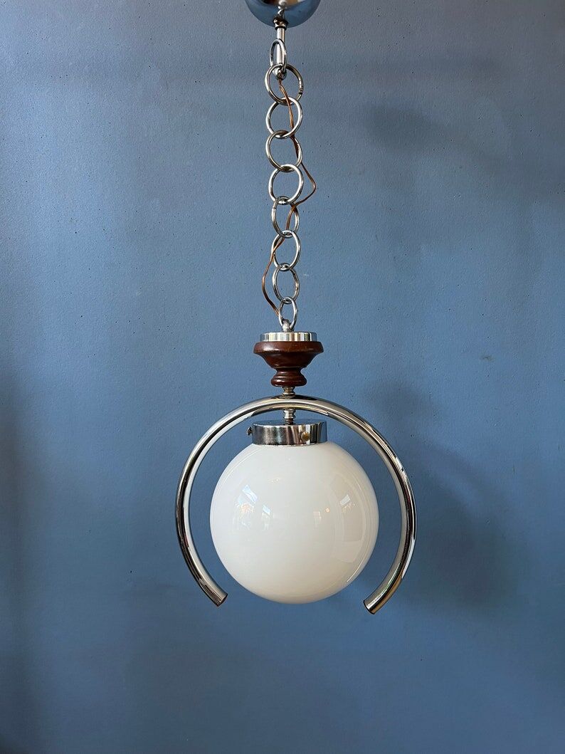 Italian Mazzega pendant lamp in Murano glass