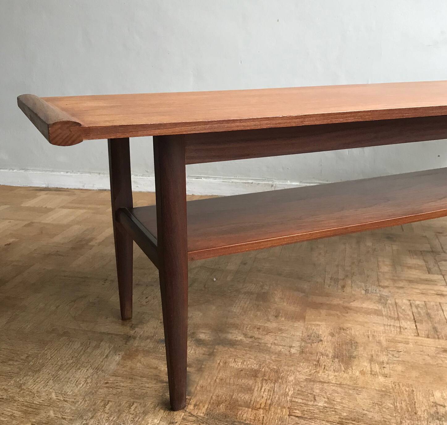 Table basse en teck, édition Myer, 1960
