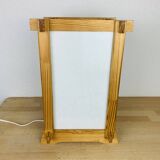 Vintage Japanese lantern table lamp