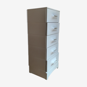 Dresser for Prisunic 5 drawers