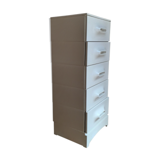 Dresser for Prisunic 5 drawers