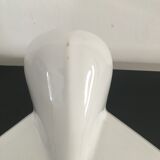 Sconce in white earthenware