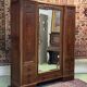 Dressing art deco walnut wardrobe
