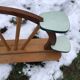 Plant holder side table formica vintage 60s