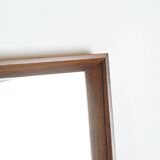 Mirror With frame In Rosewood, Danish Design From 1960s