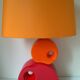 Ceramic table lamp by Louis Drimmer, France 1980