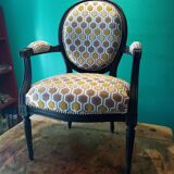 Louis XVI medallion armchair
