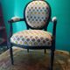 Louis XVI medallion armchair