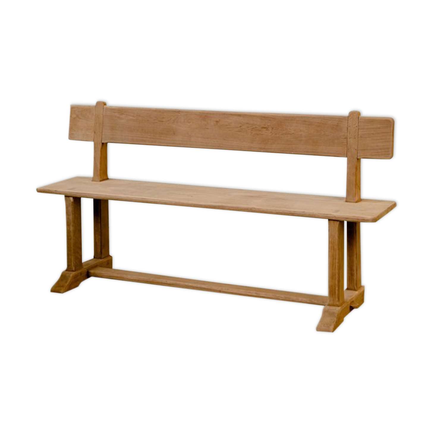 Banc bois massif d’église