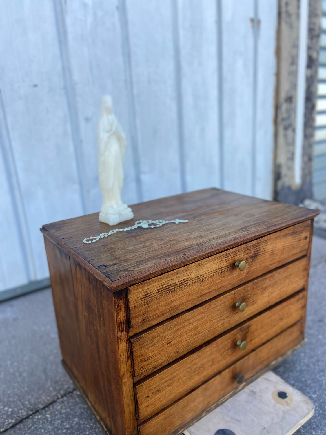 Antique storage cabinet