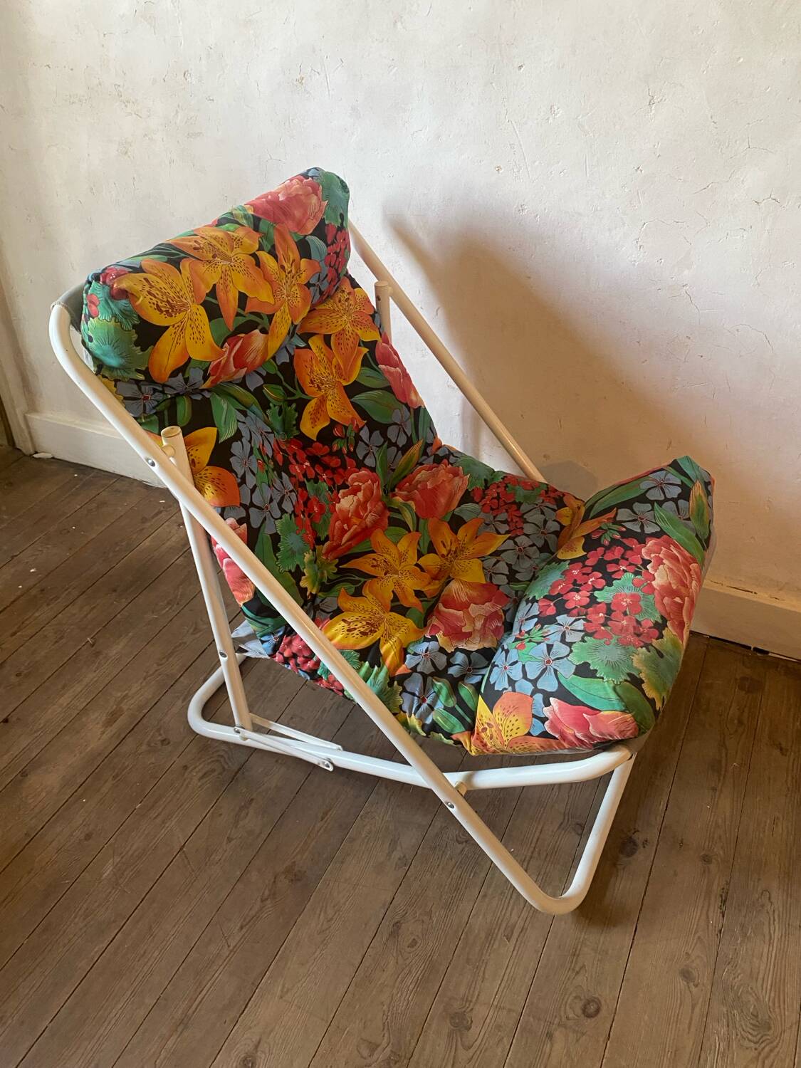 Garden deckchair